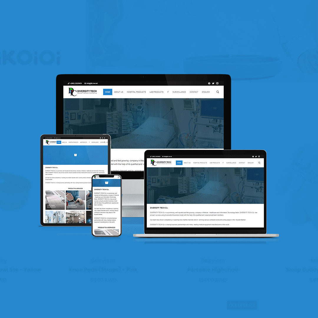 medical website design